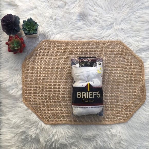 Vintage Retro White Classic Briefs Men’s 32 - Picture 1 of 5